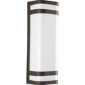 PROGRESS LIGHTING P5806-12930K9 Architectural Bronze Valera Collection LED Two-Light LED Wall Lantern