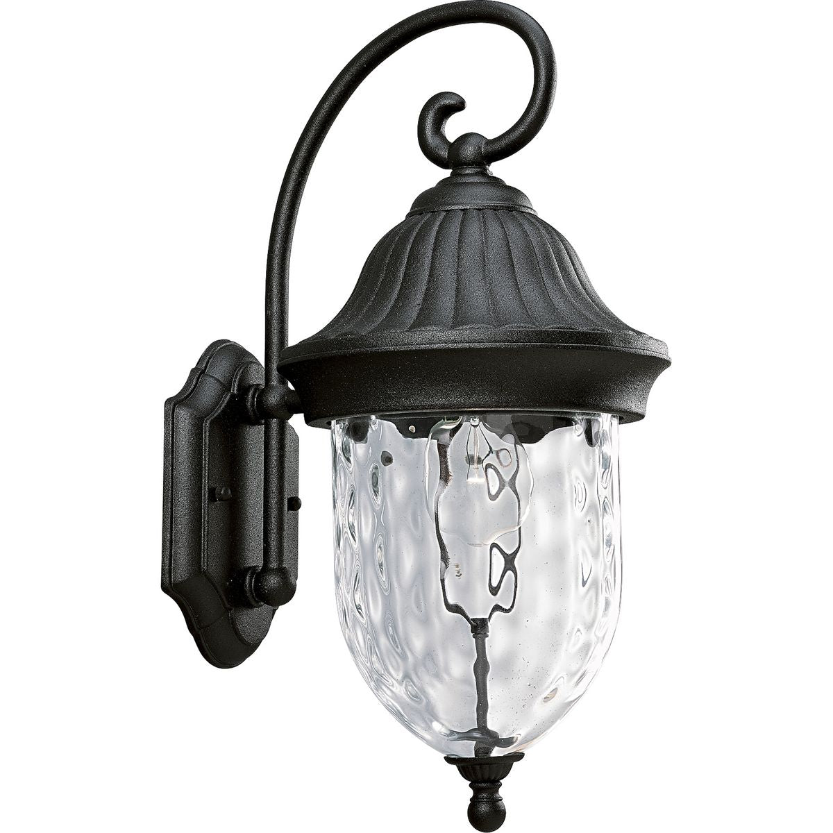 PROGRESS LIGHTING P5828-31 Textured Black Coventry Collection One-Light Wall Lantern