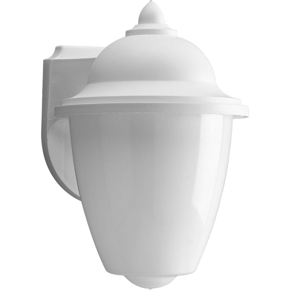 PROGRESS LIGHTING P5844-30 White Non-Metallic Incandescent One-Light Outdoor Wall Lantern