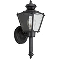 PROGRESS LIGHTING P5846-31 Matte Black Carriage Classics Collection One-Light Wall Lantern