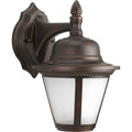 PROGRESS LIGHTING P5862-2030K9 Antique Bronze Westport LED Collection One-Light Small Wall Lantern