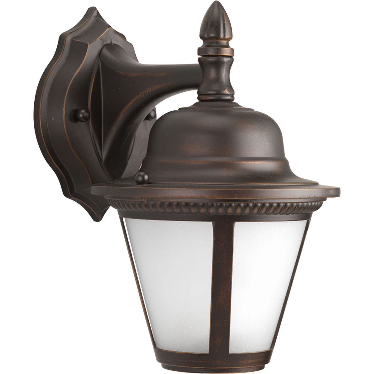 PROGRESS LIGHTING P5862-2030K9 Antique Bronze Westport LED Collection One-Light Small Wall Lantern