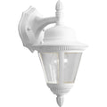 PROGRESS LIGHTING P5862-30 White Westport Collection One-Light Small Wall Lantern