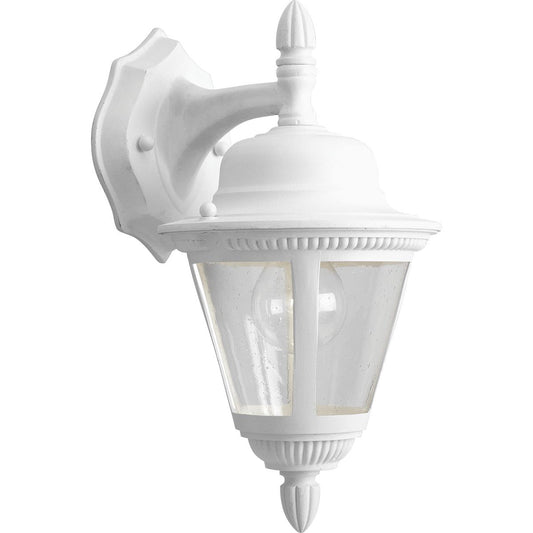 PROGRESS LIGHTING P5862-30 White Westport Collection One-Light Small Wall Lantern