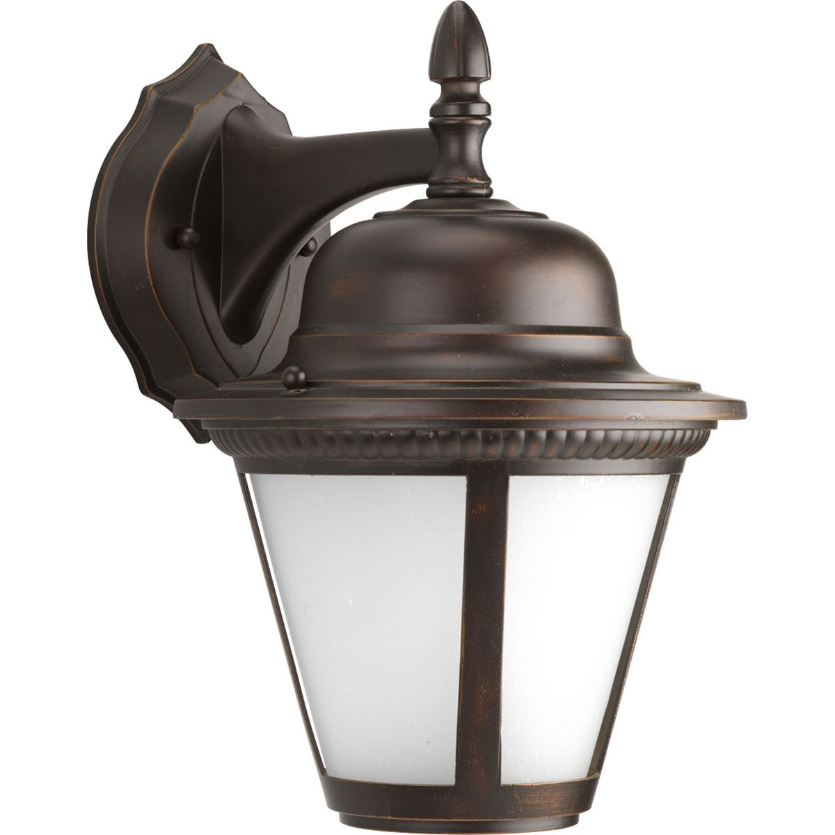 PROGRESS LIGHTING P5863-2030K9 Antique Bronze Westport LED Collection One-Light Medium Wall Lantern