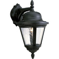 PROGRESS LIGHTING P5863-31 Textured Black Westport Collection One-Light Medium Wall Lantern