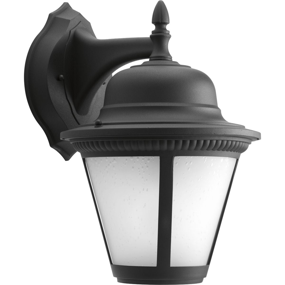 PROGRESS LIGHTING P5864-3130K9 Textured Black Westport LED Collection One-Light Large Wall Lantern