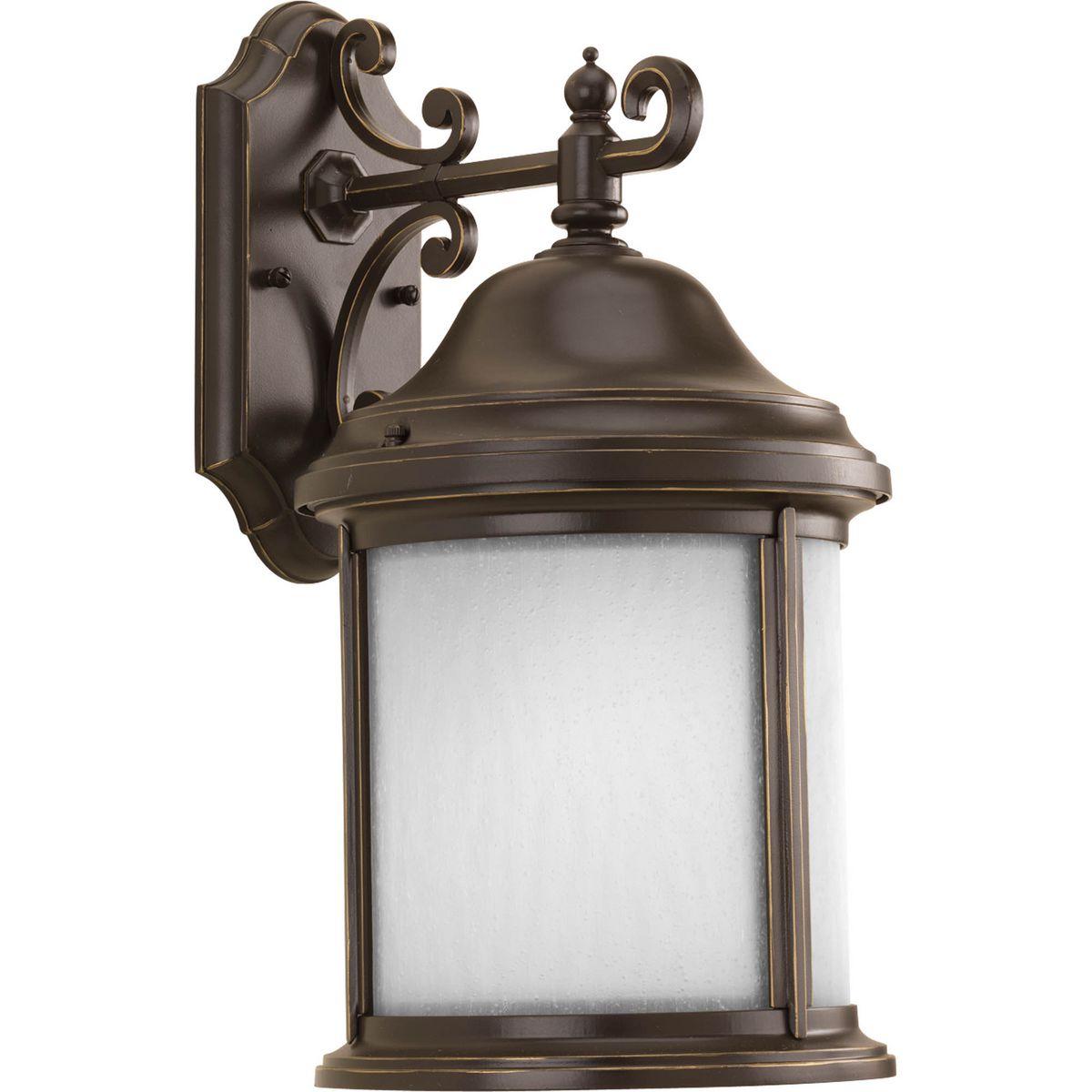 PROGRESS LIGHTING P5875-20MD Antique Bronze Ashmore Collection Antique Bronze One-Light Wall Lantern