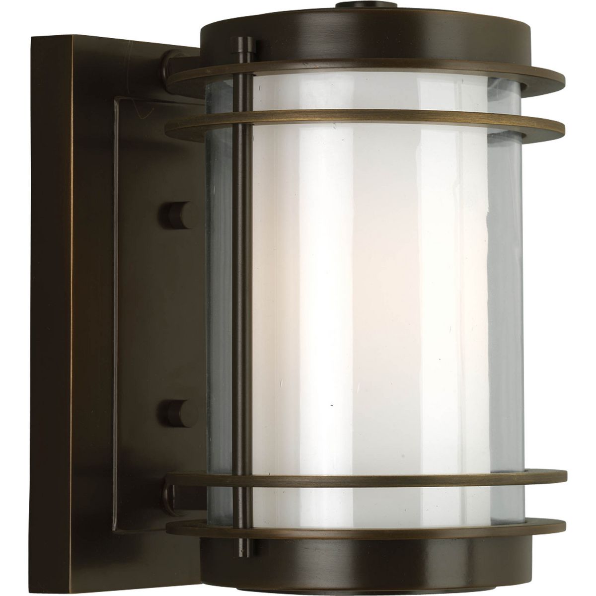 PROGRESS LIGHTING P5895-108 Oil Rubbed Bronze Penfield Collection One-Light Wall Lantern