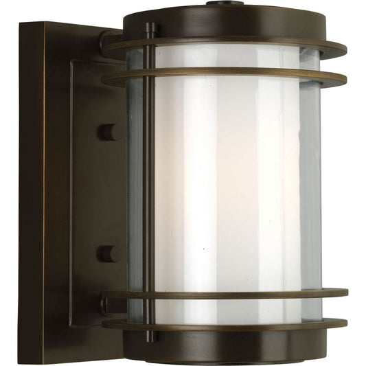 PROGRESS LIGHTING P5895-108 Oil Rubbed Bronze Penfield Collection One-Light Wall Lantern