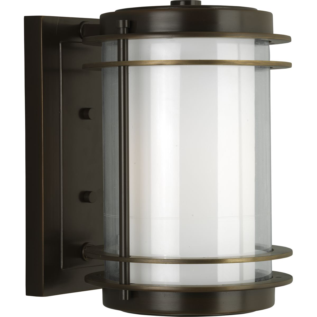 PROGRESS LIGHTING P5896-108 Oil Rubbed Bronze Penfield Collection One-Light Wall Lantern