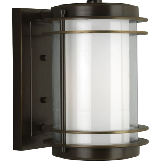 PROGRESS LIGHTING P5896-108 Oil Rubbed Bronze Penfield Collection One-Light Wall Lantern