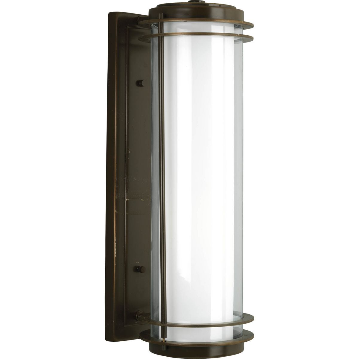 PROGRESS LIGHTING P5899-108 Oil Rubbed Bronze Penfield Collection Two-Light Wall Lantern