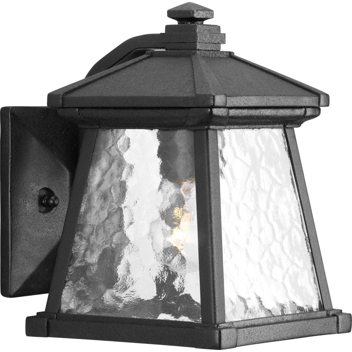 PROGRESS LIGHTING P5906-31 Textured Black Mac Collection One-Light Small Wall Lantern