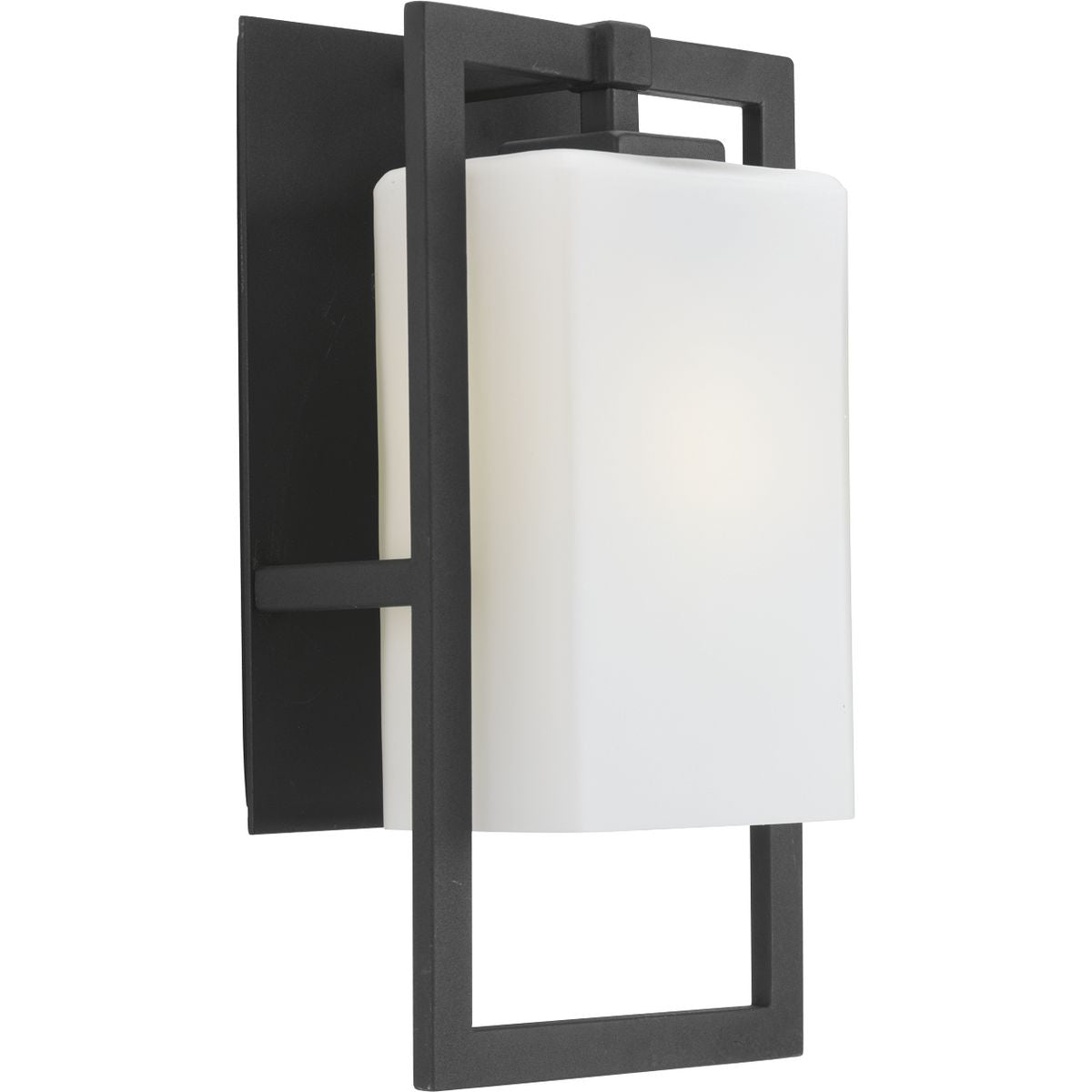 PROGRESS LIGHTING P5949-31 Textured Black Jack Collection One-Light Medium Wall Lantern