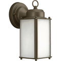 PROGRESS LIGHTING P5985-20MD Antique Bronze Roman Coach Collection Antique Bronze One-Light Small Wall Lantern