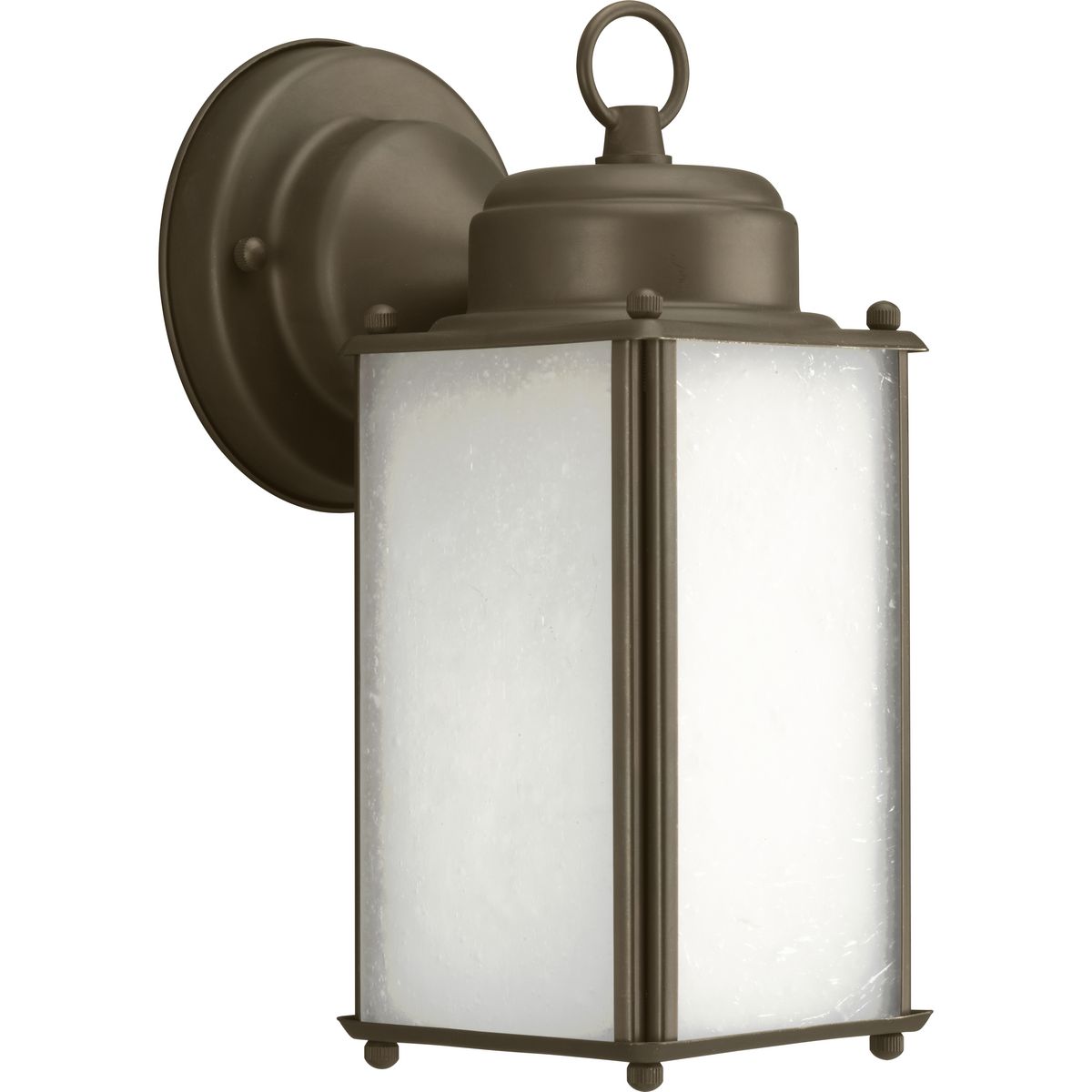 PROGRESS LIGHTING P5985-20MD Antique Bronze Roman Coach Collection Antique Bronze One-Light Small Wall Lantern