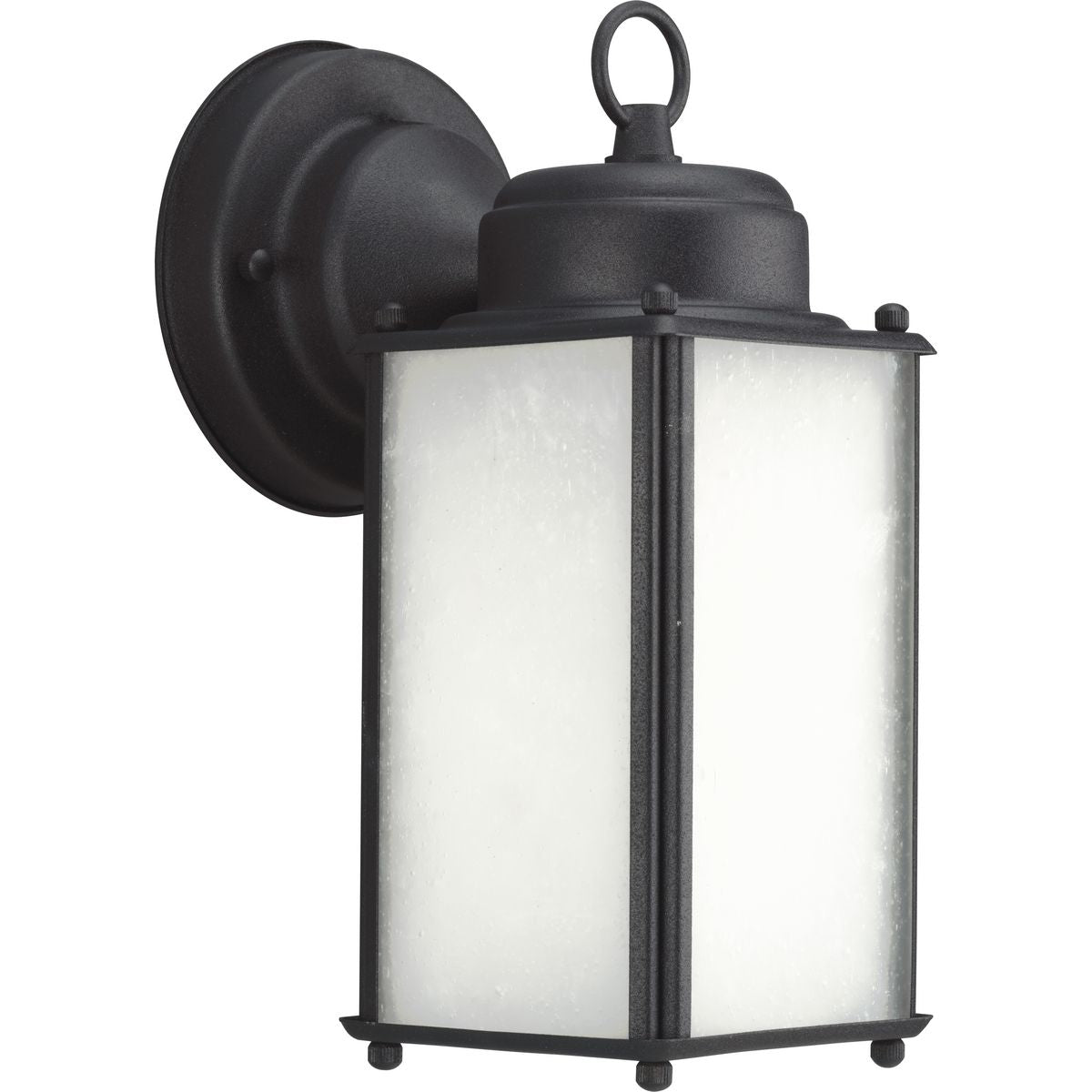 PROGRESS LIGHTING P5985-31MD Textured Black Roman Coach Collection Black One-Light Small Wall Lantern