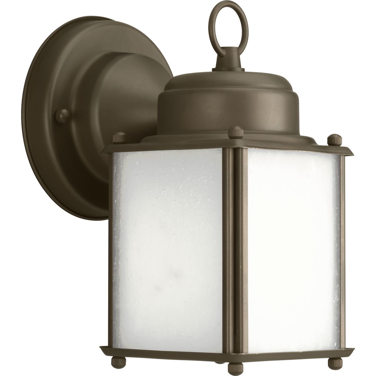 PROGRESS LIGHTING P5986-20MD Antique Bronze Roman Coach Collection Antique Bronze One-Light Small Wall Lantern