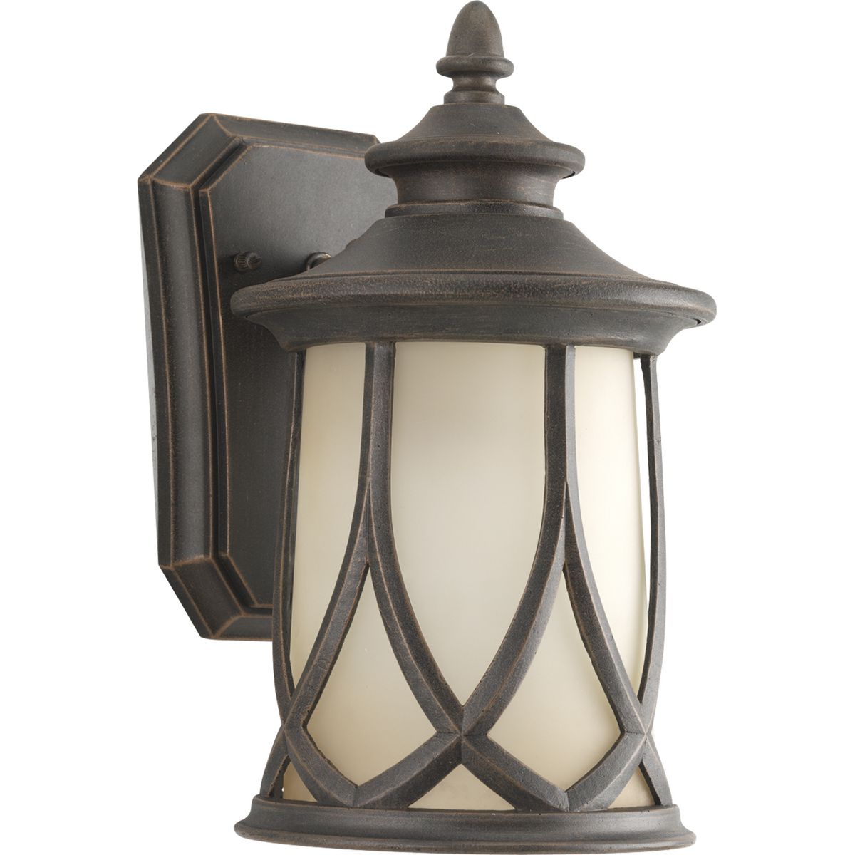 PROGRESS LIGHTING P5987-122 Aged Copper Resort Collection One-Light Small Wall Lantern