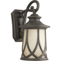 PROGRESS LIGHTING P5988-122 Aged Copper Resort Collection One-Light Medium Wall Lantern