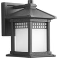 PROGRESS LIGHTING P6000-31 Textured Black Merit Collection One-Light Wall Lantern