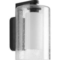 PROGRESS LIGHTING P6039-31 Textured Black Compel Collection Medium One-Light Wall Lantern