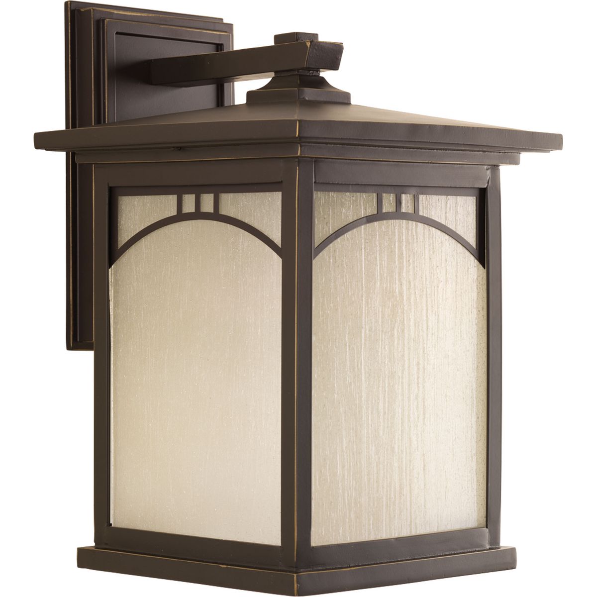 PROGRESS LIGHTING P6054-20 Antique Bronze Residence Collection One-Light Large Wall Lantern