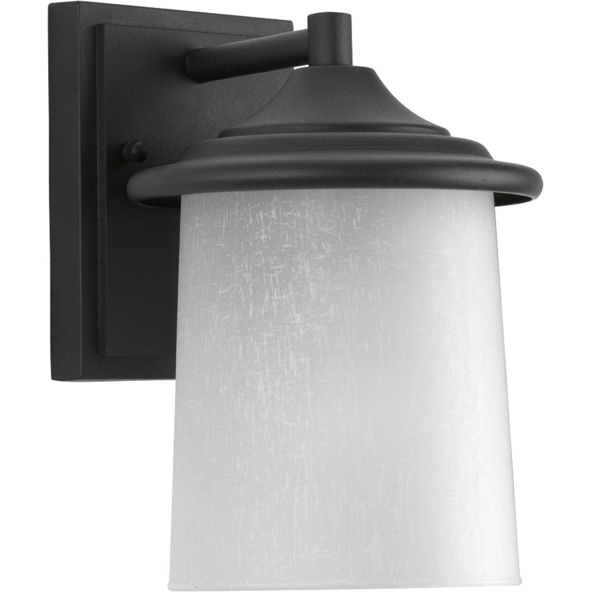PROGRESS LIGHTING P6059-31 Textured Black Essential Collection One-Light Small Wall Lantern