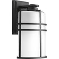 PROGRESS LIGHTING P6063-31 Textured Black Format Collection One-Light Medium Wall Lantern