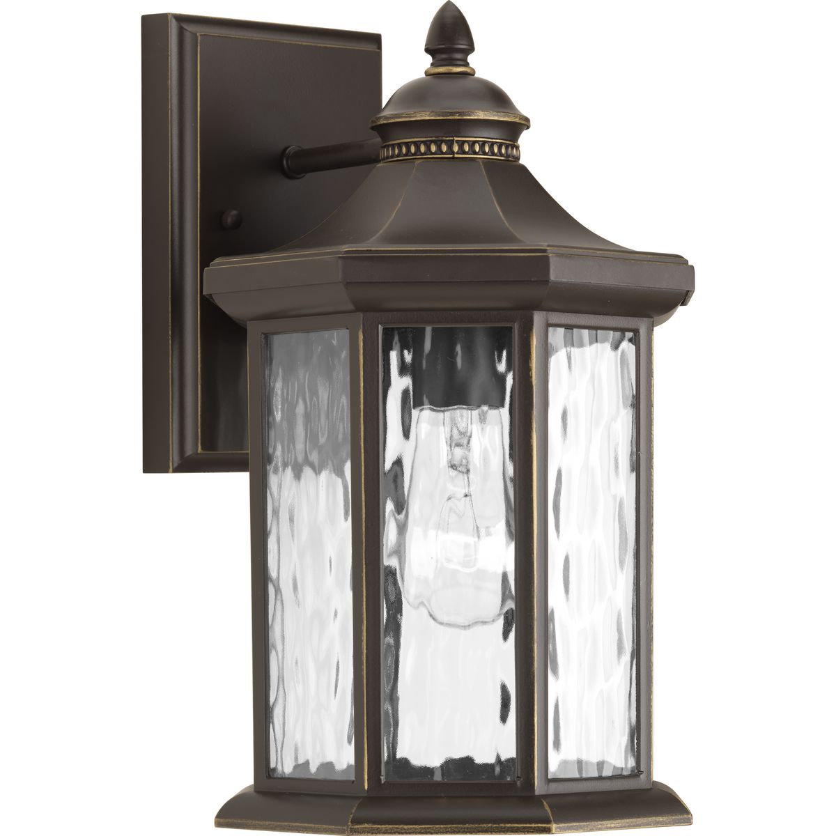 PROGRESS LIGHTING P6071-20 Antique Bronze Edition Collection One-Light Medium Wall Lantern
