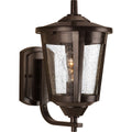 PROGRESS LIGHTING P6074-20 Antique Bronze East Haven Collection One-Light Medium Wall Lantern