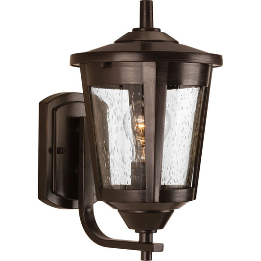 PROGRESS LIGHTING P6074-20 Antique Bronze East Haven Collection One-Light Medium Wall Lantern