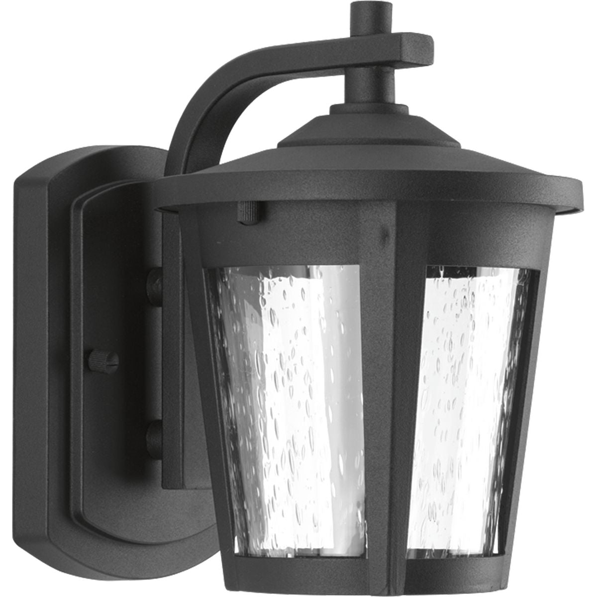 PROGRESS LIGHTING P6077-3130K9 Textured Black East Haven Collection Small LED Wall Lantern