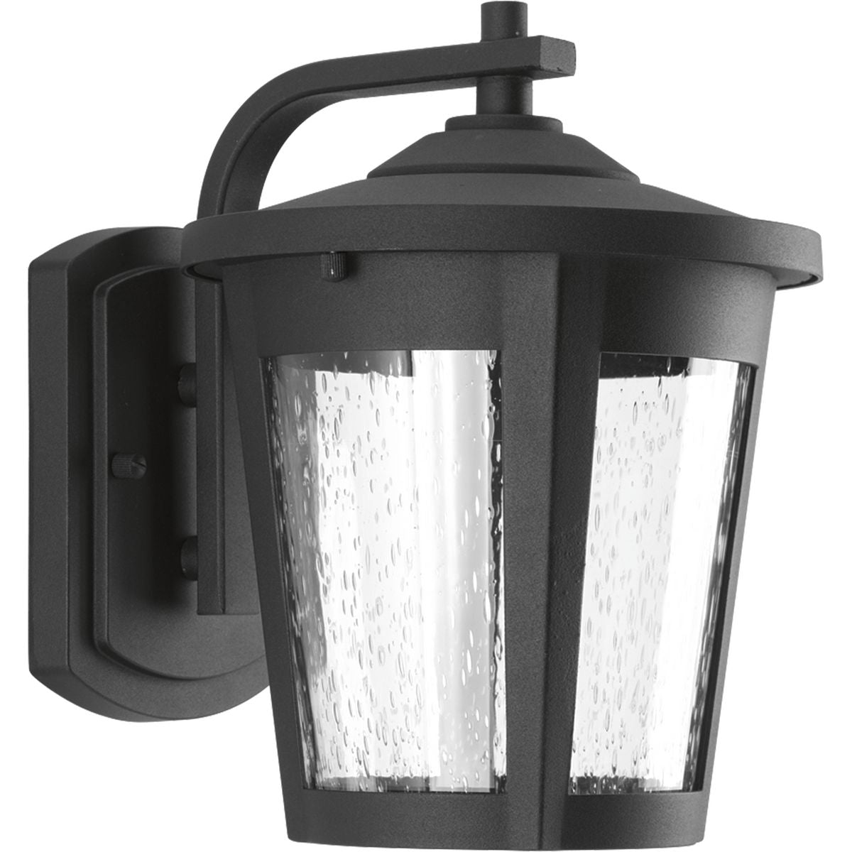 PROGRESS LIGHTING P6078-3130K9 Textured Black East Haven Collection One-Light Medium LED Wall Lantern