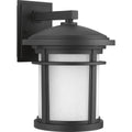 PROGRESS LIGHTING P6085-31 Textured Black Wish Collection One-Light Medium Wall Lantern