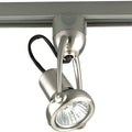 PROGRESS LIGHTING P6115-09WB Brushed Nickel Alpha Trak Gimbal 3" Track Head