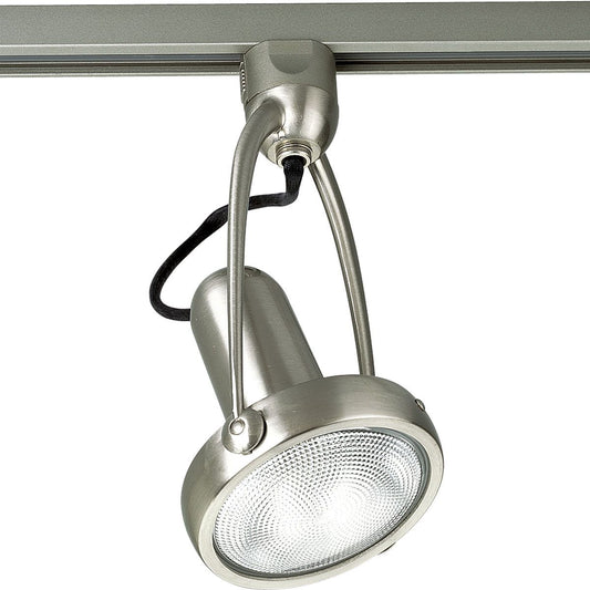 PROGRESS LIGHTING P6117-09 Brushed Nickel Alpha Trak Gimbal 4-5/8" Track Head