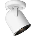 PROGRESS LIGHTING P6144-30 White One-Light Multi Directional Roundback Wall/Ceiling Fixture