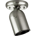 PROGRESS LIGHTING P6147-09 Brushed Nickel One-Light Multi Directional Roundback Wall/Ceiling Fixture