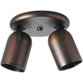 PROGRESS LIGHTING P6149-174 Urban Bronze Two-Light Multi Directional Roundback Wall/Ceiling Fixture