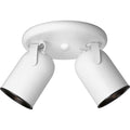 PROGRESS LIGHTING P6149-30 White Two-Light Multi Directional Roundback Wall/Ceiling Fixture