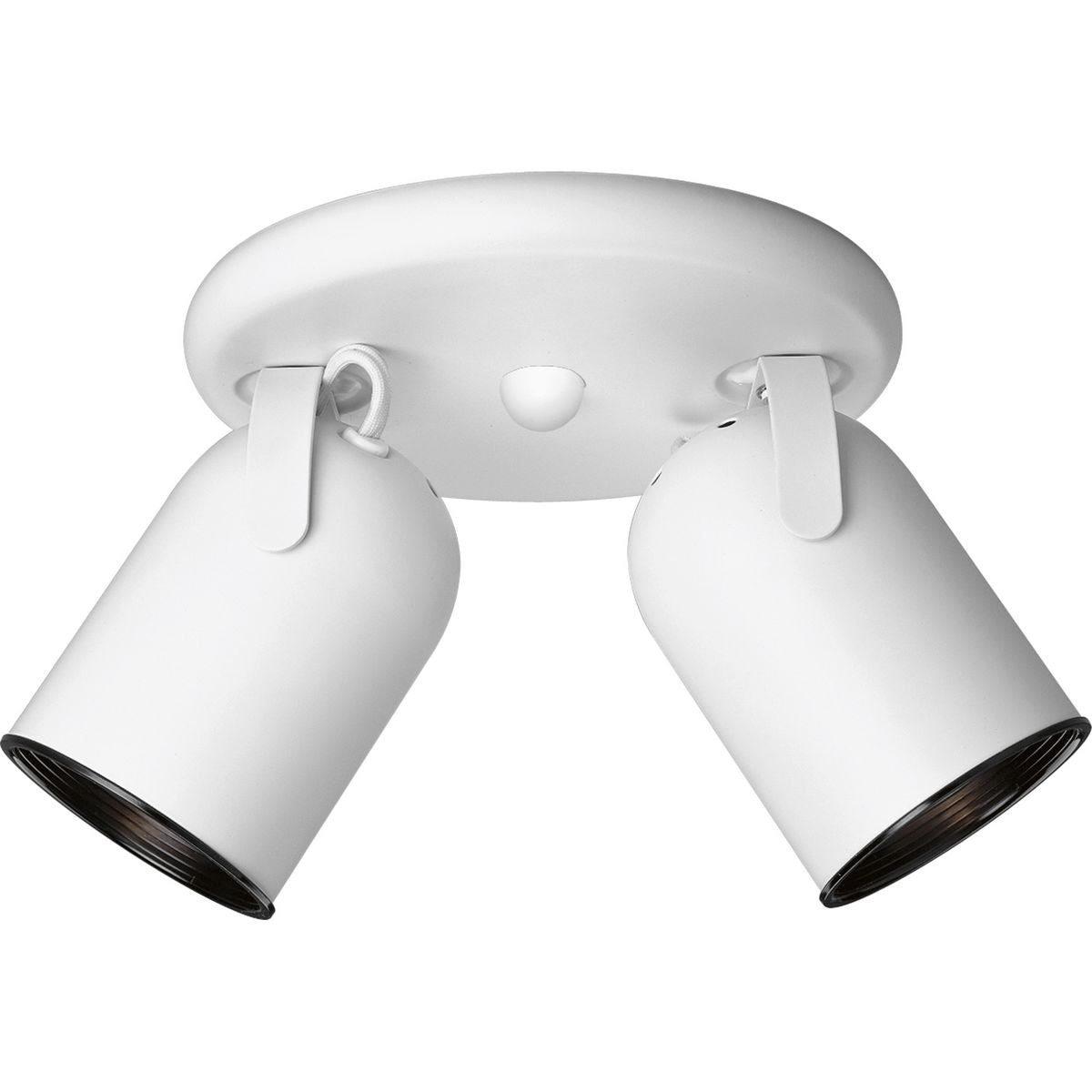 PROGRESS LIGHTING P6149-30 White Two-Light Multi Directional Roundback Wall/Ceiling Fixture