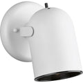 PROGRESS LIGHTING P6155-30 White One-Light Multi Directional Wall Fixture with On/Off switch