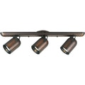 PROGRESS LIGHTING P6160-174 Urban Bronze Three-Light Multi Directional Roundback Wall/Ceiling Fixture