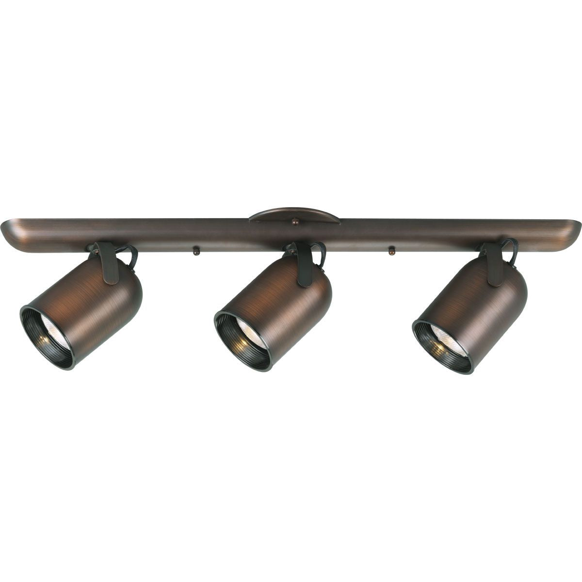 PROGRESS LIGHTING P6160-174 Urban Bronze Three-Light Multi Directional Roundback Wall/Ceiling Fixture