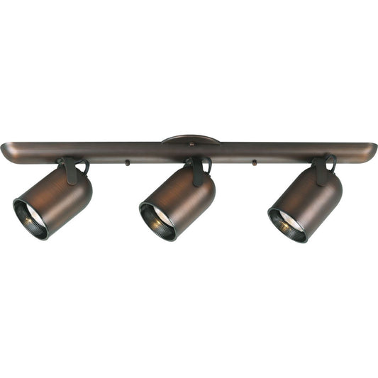 PROGRESS LIGHTING P6160-174 Urban Bronze Three-Light Multi Directional Roundback Wall/Ceiling Fixture