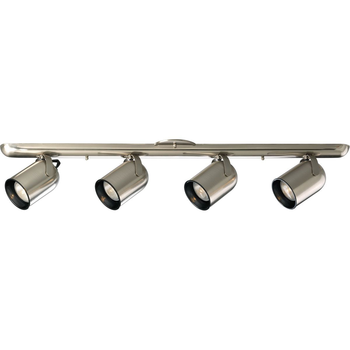 PROGRESS LIGHTING P6162-09 Brushed Nickel Four-Light Multi Directional Roundback Wall/Ceiling Fixture
