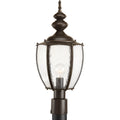 PROGRESS LIGHTING P6417-20 Antique Bronze Roman Coach Collection One-Light Post Lantern