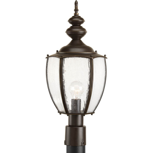 PROGRESS LIGHTING P6417-20 Antique Bronze Roman Coach Collection One-Light Post Lantern